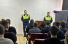 Сотрудники ОГАИ со студентами провели профилактическую беседу по безопасности дорожного движения
