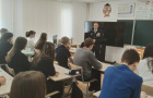 В рамках патриотического воспитания ветеран ОМВД встретился с молодежью