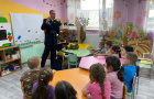 Ветераны органов внутренних дел рассказали дошколятам о профессии полицейского