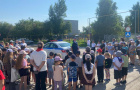 Сотрудники Госавтоинспекции рассказали школьникам о Правилах дорожного движения и показали патрульный автомобиль