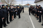 Строевой смотр личного состава прошел в ОМВД России по Варненскому району