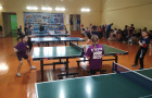 Первенство по настольному теннису в городе Пласт