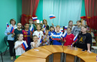 Час юного патриота «С гордостью о России» прошел в Варненской детской библиотеке