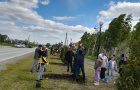 Cубботник по высадке елей у парка «Тропа здоровья». 